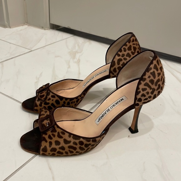 Manolo Blahnik Shoes - Manolo Blahnik Cheetah Pumps